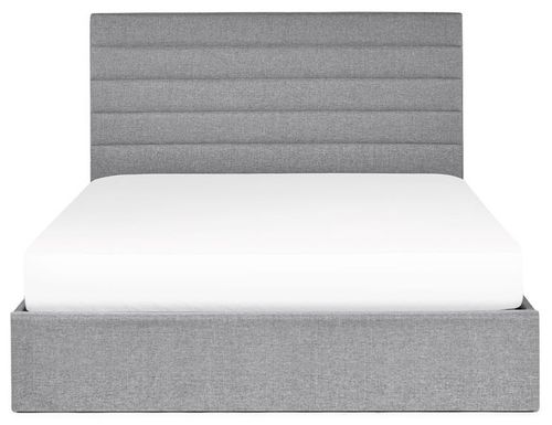 Merida Grey Fabric Ottoman Storage Bed - Sizes Available