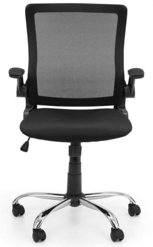 Imola Black Fabric Office Chair