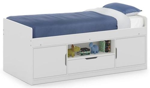 Atom White Low Sleeper Bed