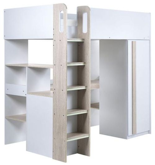 Ocean White Highsleeper Bed