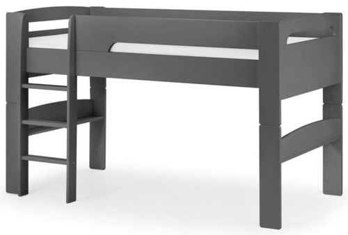Pluto Dark Grey Midsleeper Bed