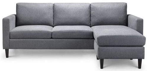 Marant Grey Fabric Corner Sofa