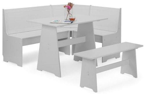 Newport Grey 4 Seater Corner Dining Set