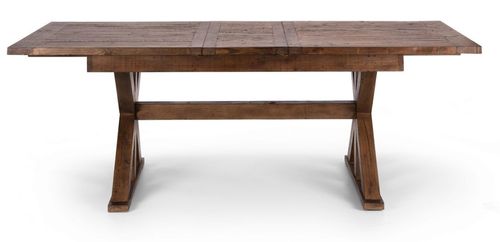 Chatsworth Reclaimed Pine 6-8 Seater Extending Dining Table - 180cm-200cm