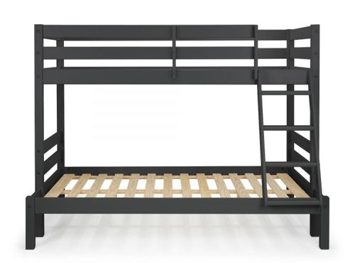 Merlin Dark Grey Triple Sleeper Bunk Bed