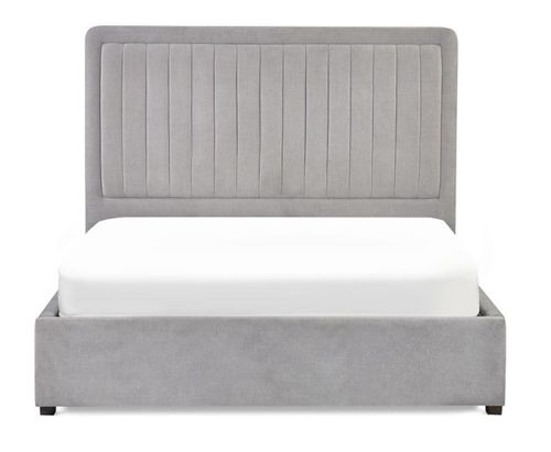 Savannah Grey Fabric Bed - Sizes Available