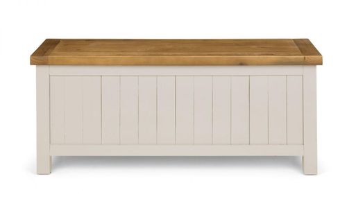 Aspen Grey Storage Bench