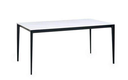 Miami White Ceramic 4 Seater Dining Table