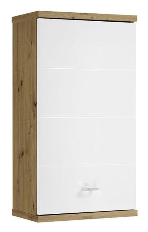 Pool White Gloss 1 Door Wall Cabinet