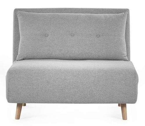 Rowan Grey Fabric Click Clack Chair Bed