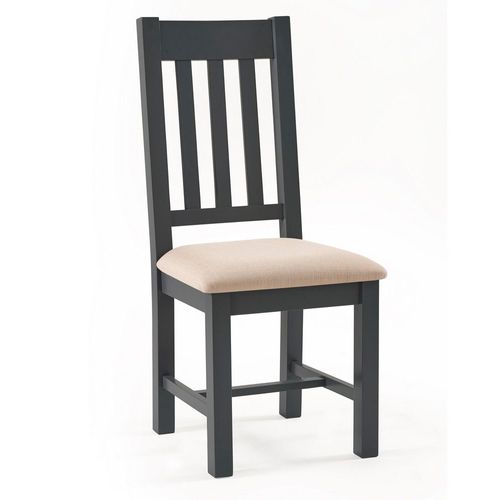 2 x Bordeaux Grey Dining Chair