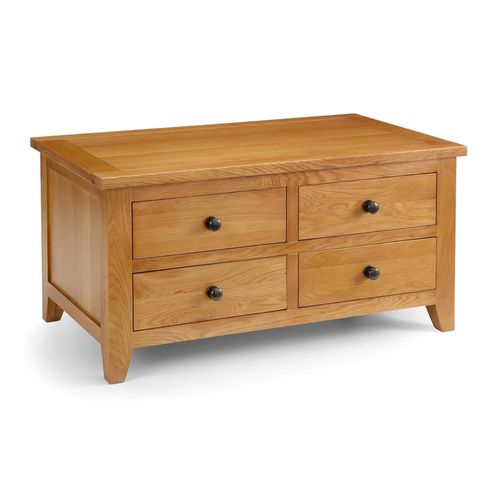 Astoria Oak 4 Drawer Coffee Table