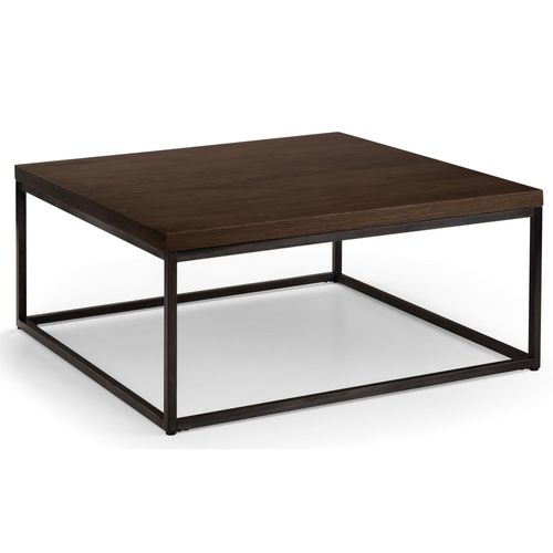 Brooklyn Dark Oak 90cm Square Coffee Table