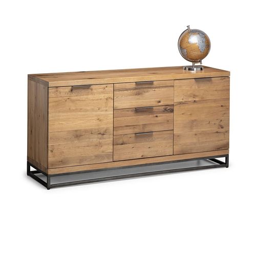 Brooklyn Oak 150cm Medium 2 Door Sideboard