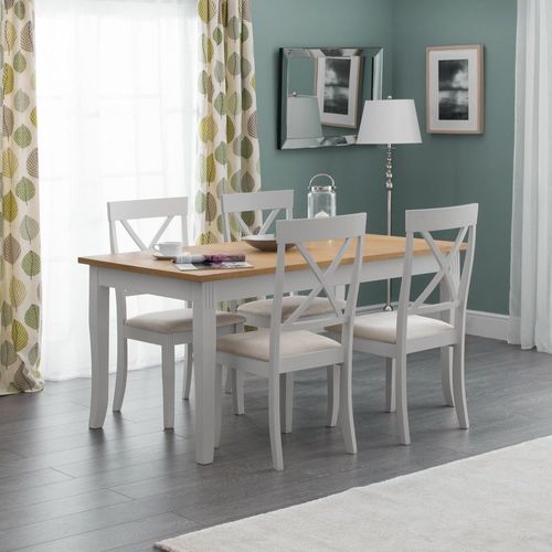 Davenport Grey 6 Seater Dining Table