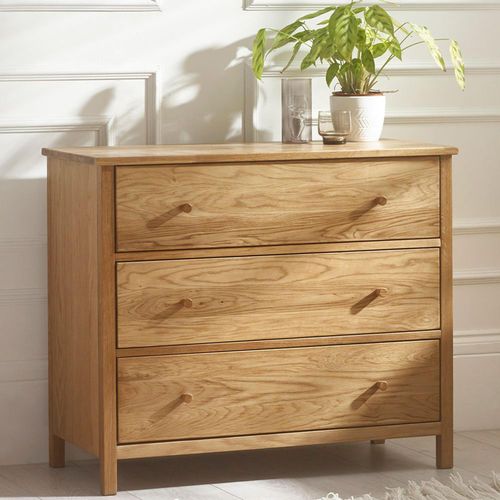 Coxmoor Oak 3 Drawer Chest