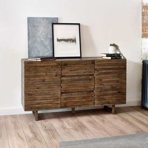 Woburn Reclaimed Pine 145cm Medium 2 Door Sideboard