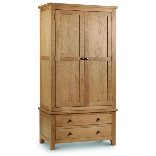 Marlborough Oak 2 Door 2 Drawer Double Wardrobe