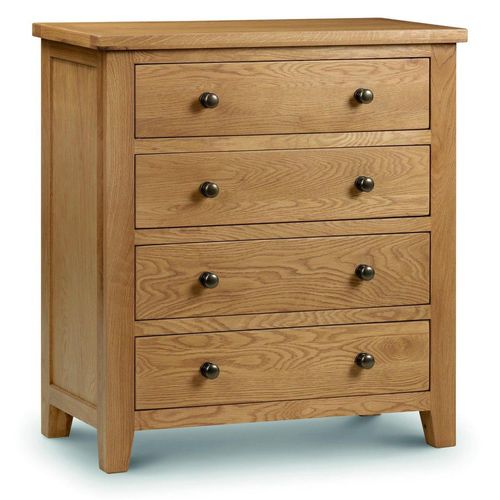 Marlborough Oak 4 Drawer Chest