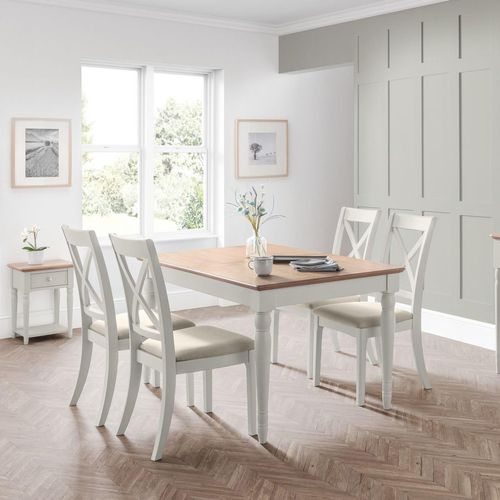Provence Grey 6-8 Seater Extending Dining Table - 190cm-230cm
