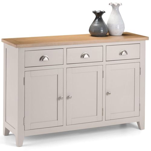 Richmond Grey Medium 3 Door Sideboard