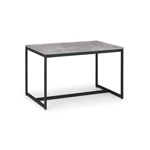 Staten Concrete Effect 4 Seater Dining Table