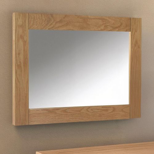 Marlborough Oak Rectangular Wall Mirror