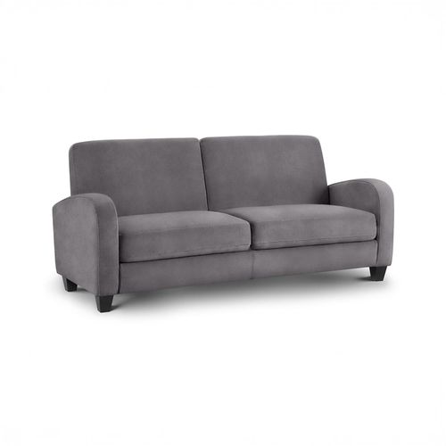 Vivo Grey Fabric 3 Seater Sofa