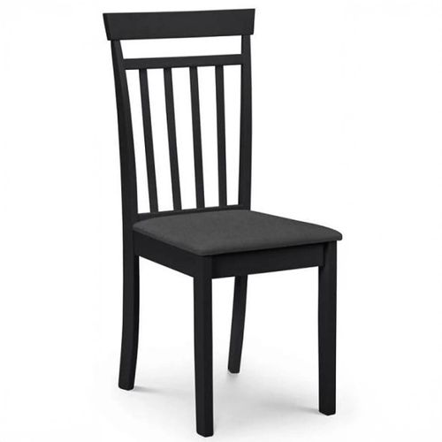 2 x Coast Black Dining Chair