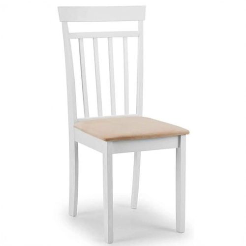 2 x Coast White Dining Chair