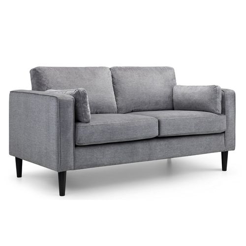 Hayward Dark Grey Fabric 2 Seater Sofa