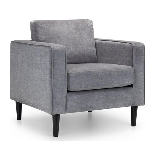 Hayward Dark Grey Fabric Armchair