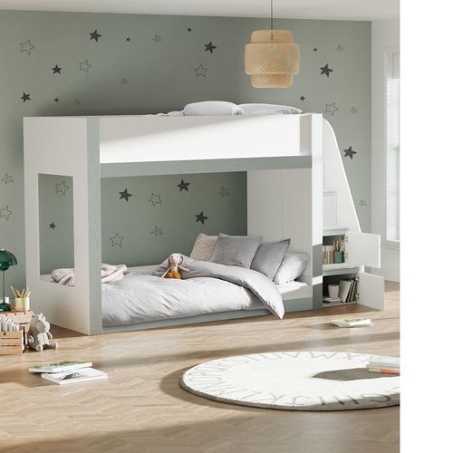 Gaia White Bunk Bed