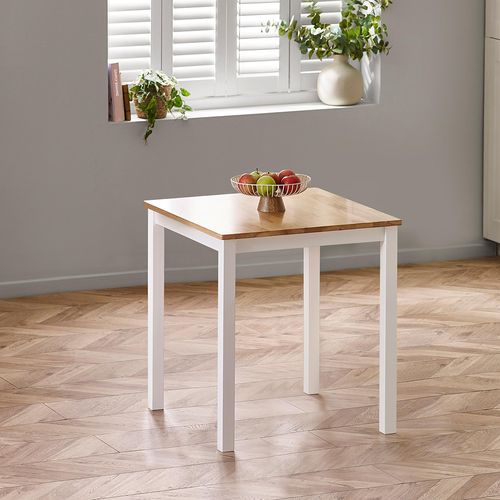 Linwood White Painted 2 Seater Square Dining Table