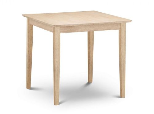 Rufford Oak Effect 2-4 Seater Extending Dining Table -80cm-120cm