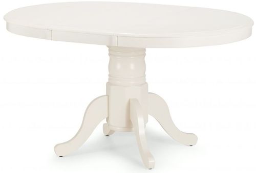 Stamford Ivory 2-4 Seater Oval Extending Dining Table - 100cm-138cm