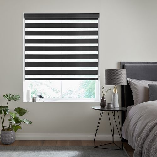 Vienna Black Fifty50 Blinds