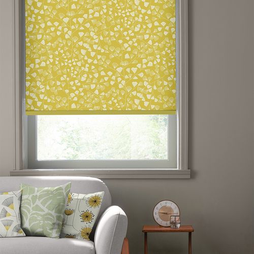 MissPrint Fern Citrus Roller Blind