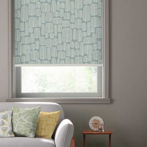 MissPrint Little Trees Comet Roller Blind
