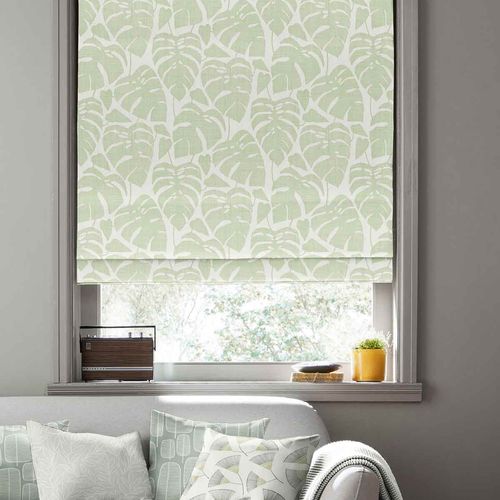 Missprint Guatemala Olive Roman Blind