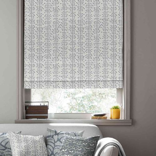 Missprint Muscat Small Matchbox Roman Blind