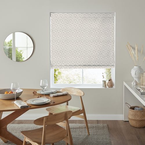 Pierre Graphite Roman Blind
