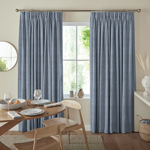 Defoe Indigo Curtain