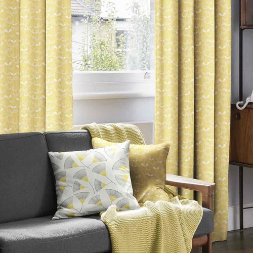Missprint Saplings Sunflower Curtain