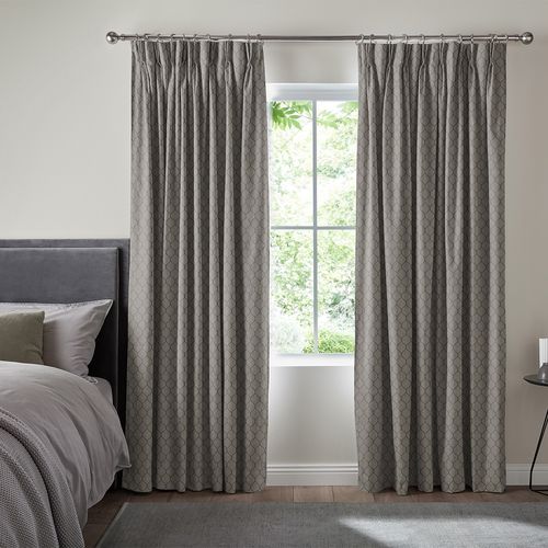 Ozan Graphite Curtain