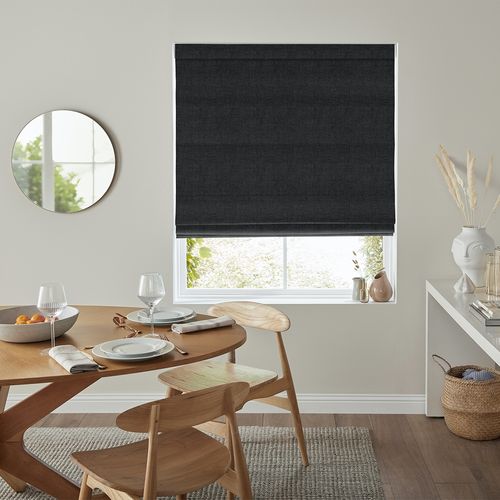 Virgil Charcoal Roman Blind
