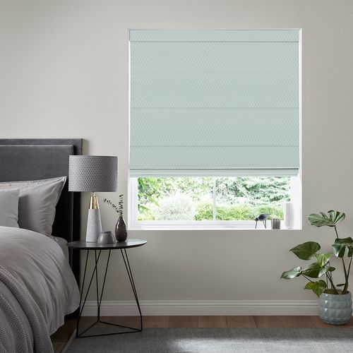 Skipp Aquamarine Roman Blind