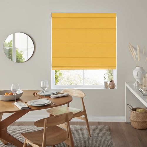 Riyad Buttercup Roman Blind