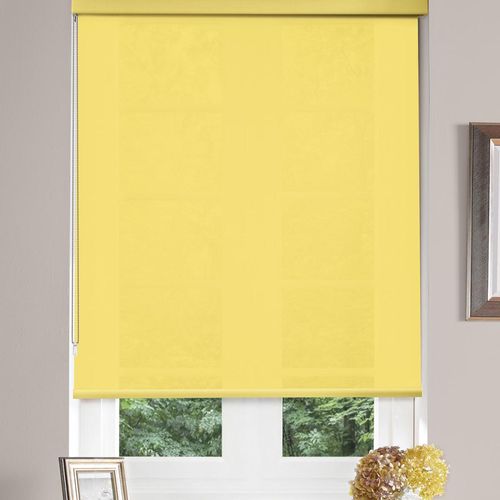 Alexa Canary Roller Blind