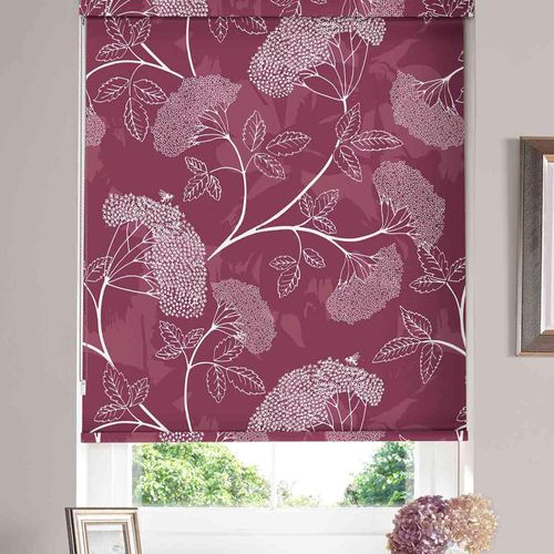 Elder Raspberry Roller Blind